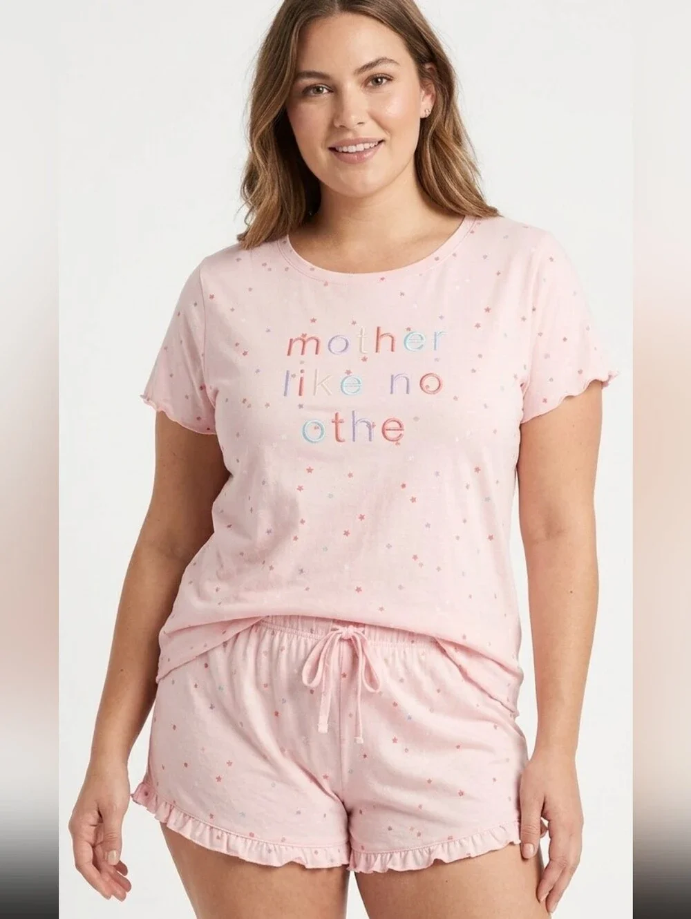 LC Lauren Conrad plus size summer pajama shorts set women's plus size 2X